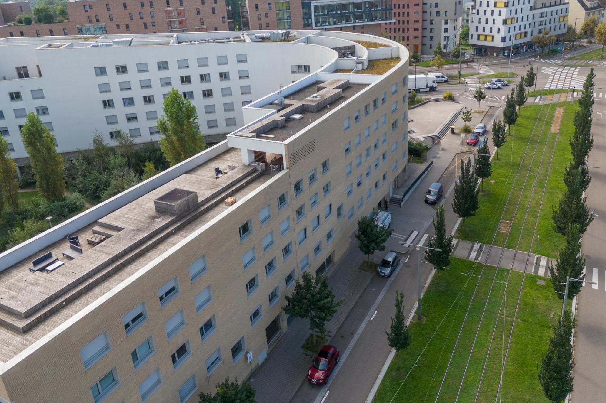Néméa Appart-Hôtel Elypséo Estrasburgo Exterior foto